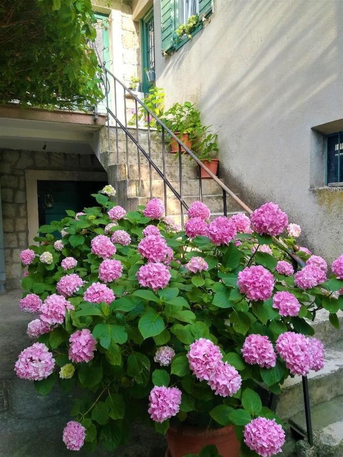 Dida Roko, rustikalni apartman s terasom Kaštela Exteriör bild